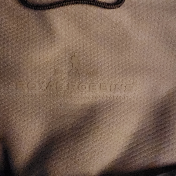 Royal Robbins L blue Striped long sleeve button down shirt - Picture 3 of 4